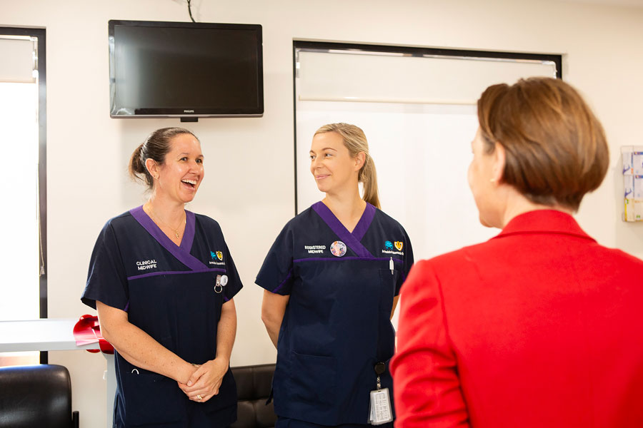 Armadale hospital opening of the new birth room
